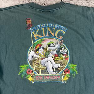 Vintage Big Dogs Shirt It's Good To Be The King XL USA Made